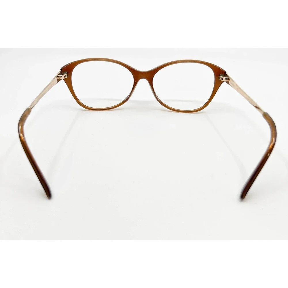 Bebe Eyeglasses Womens Topaz Brown Shine Bright BB7178 Cat Eye 54-15-135